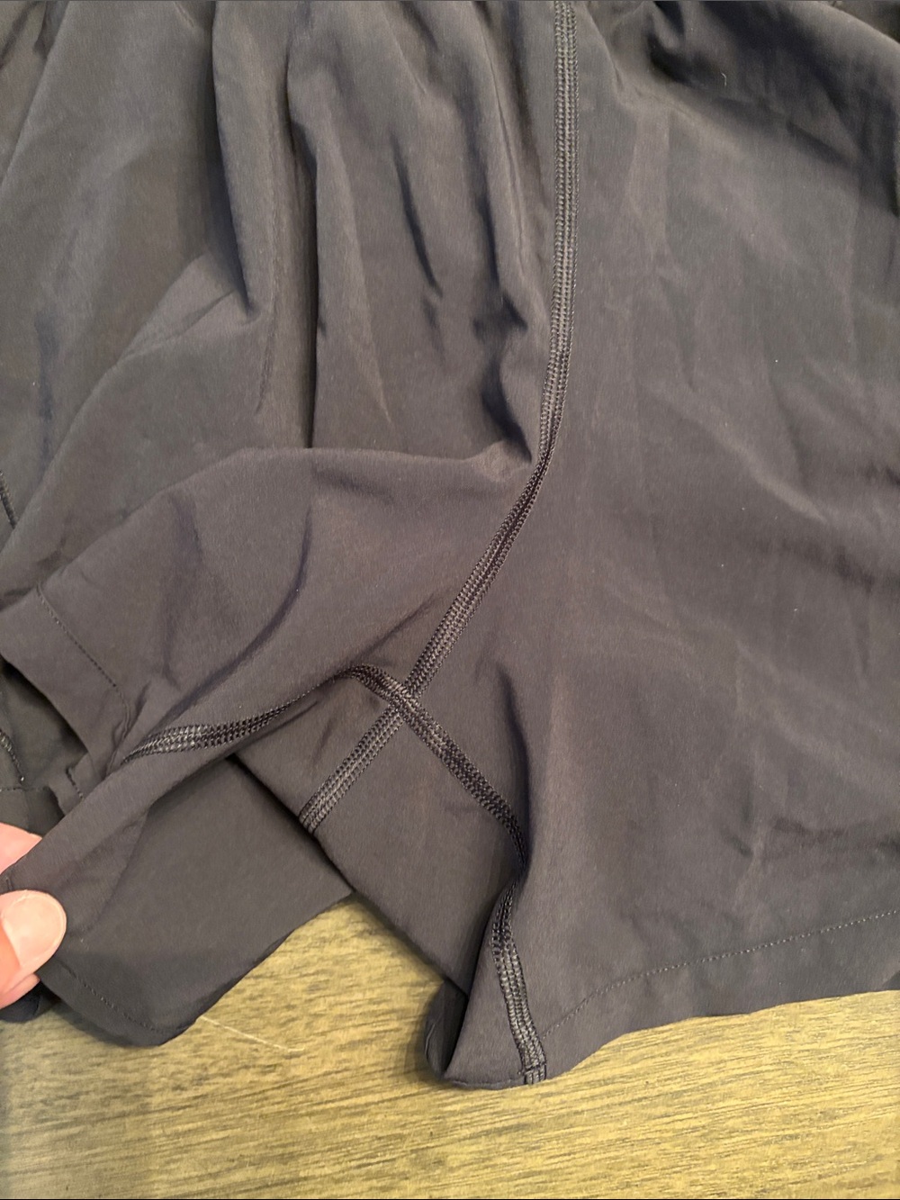 Lululemon size 16 Womens Black Athletic Shorts with Elastic Waistband - Picture 9 of 13